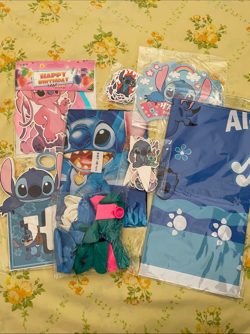 New Stitch Theme Party Supplies